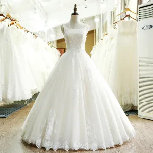 Sample A-Line Lace Wedding Dress