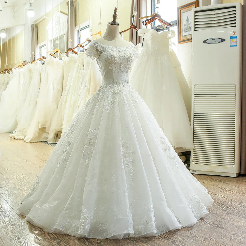 Sample A-Line Lace Wedding Dress