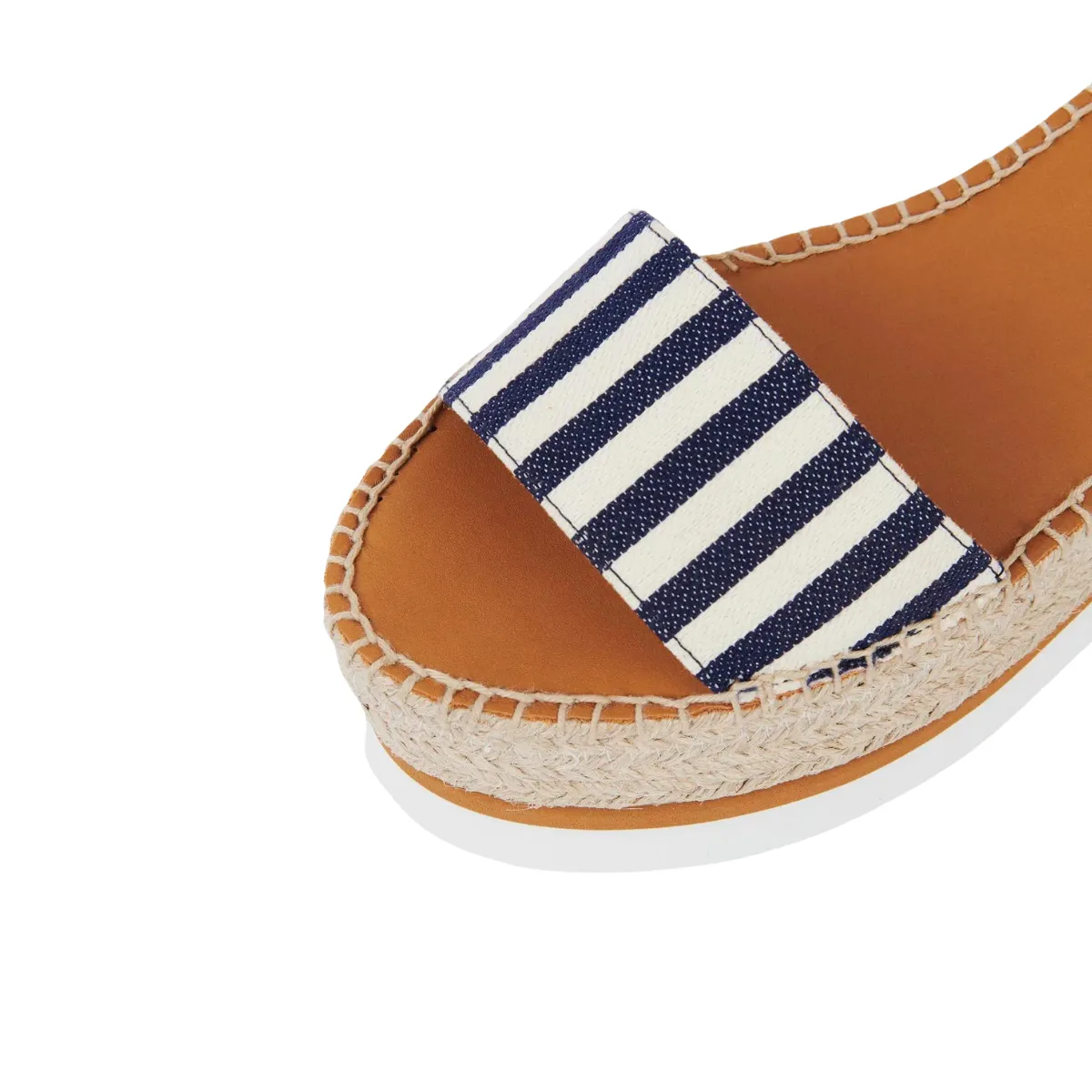 See by Chloe Glyn Platform Espadrille in Dark Blue