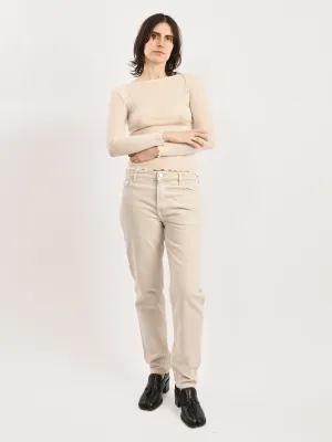 Smoke Low Taper Denim