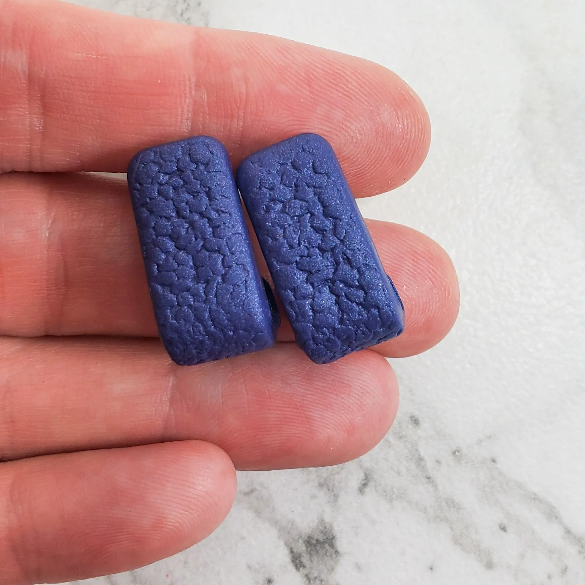 Solid Navy Huggie Earrings - Chic Accessories for Every Occasion