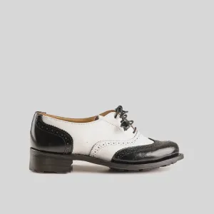 Statement Oxford Brogues Black/White 17465
