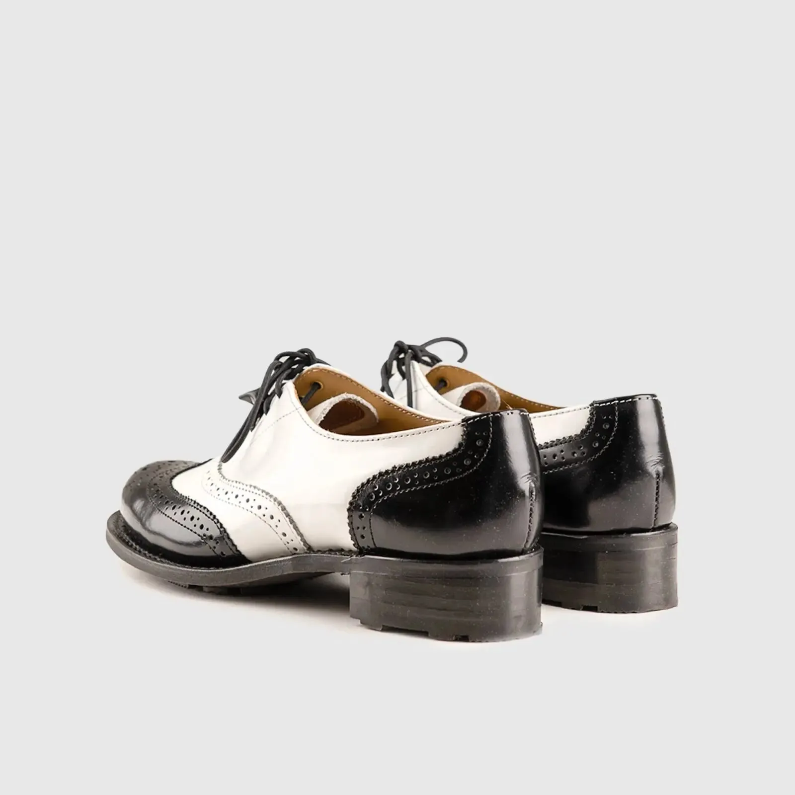 Statement Oxford Brogues Black/White 17465