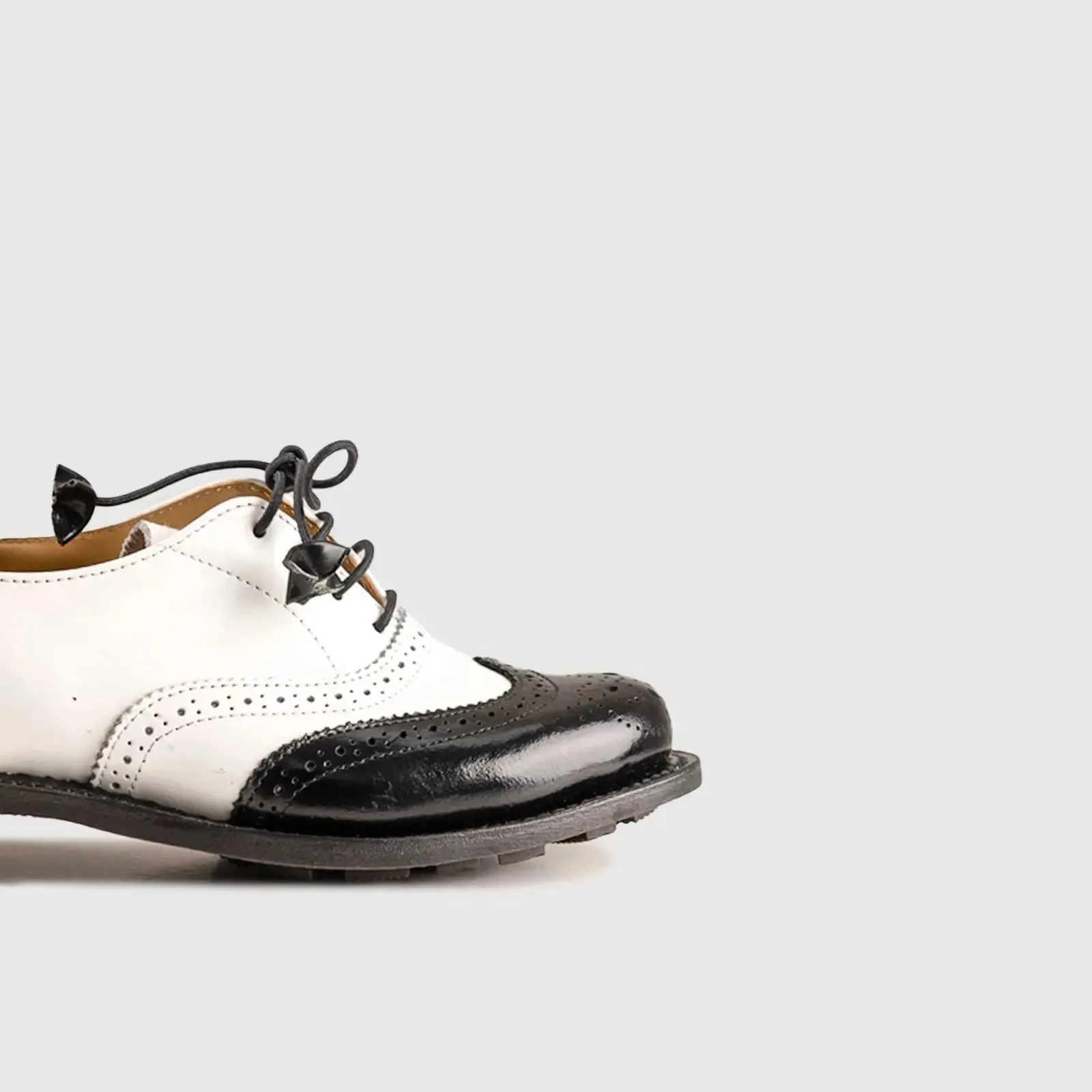Statement Oxford Brogues Black/White 17465