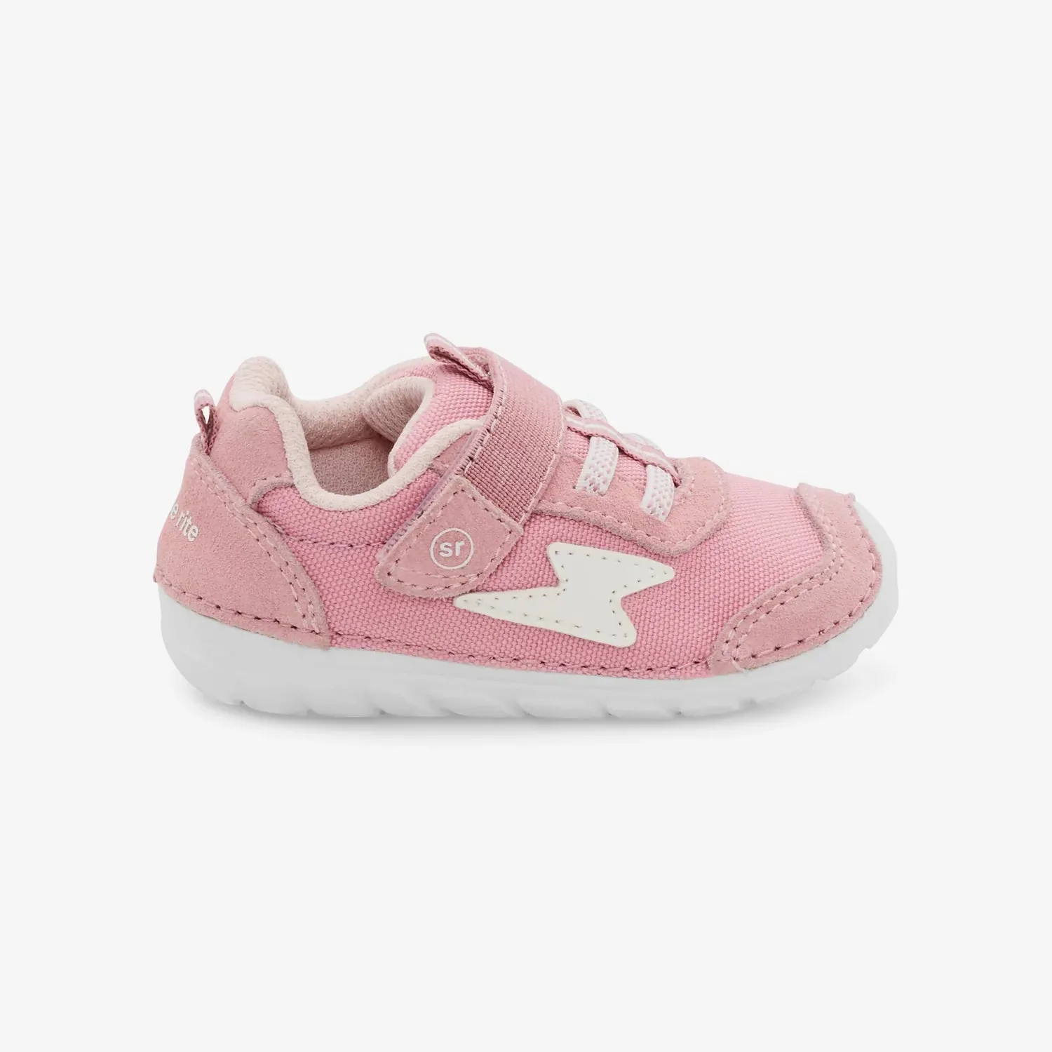 Stride Rite Soft Motion Zips Runner Sneaker - Pink