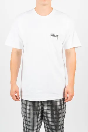 STUSSY SHROOMS TEE WHITE
