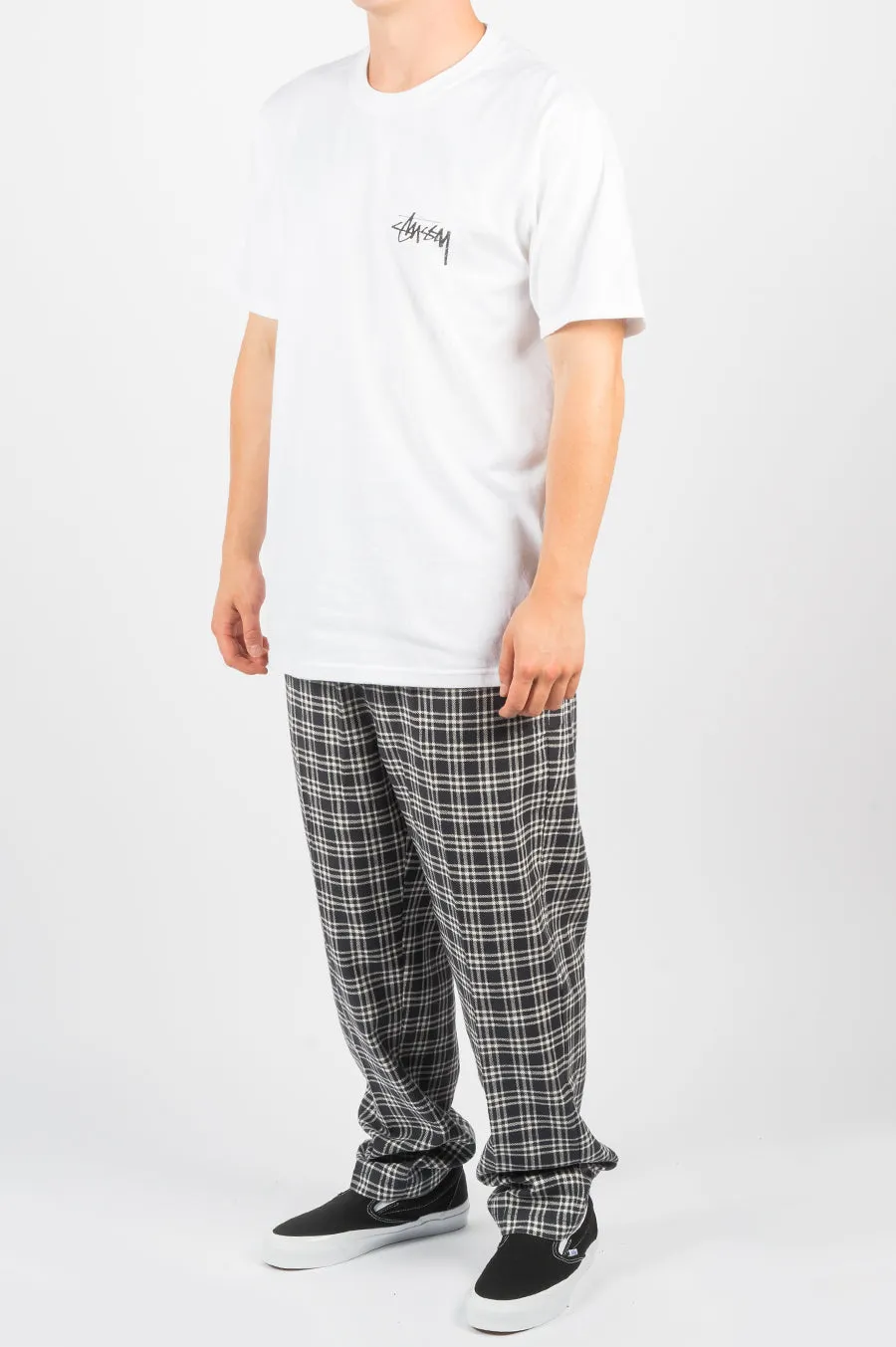 STUSSY SHROOMS TEE WHITE