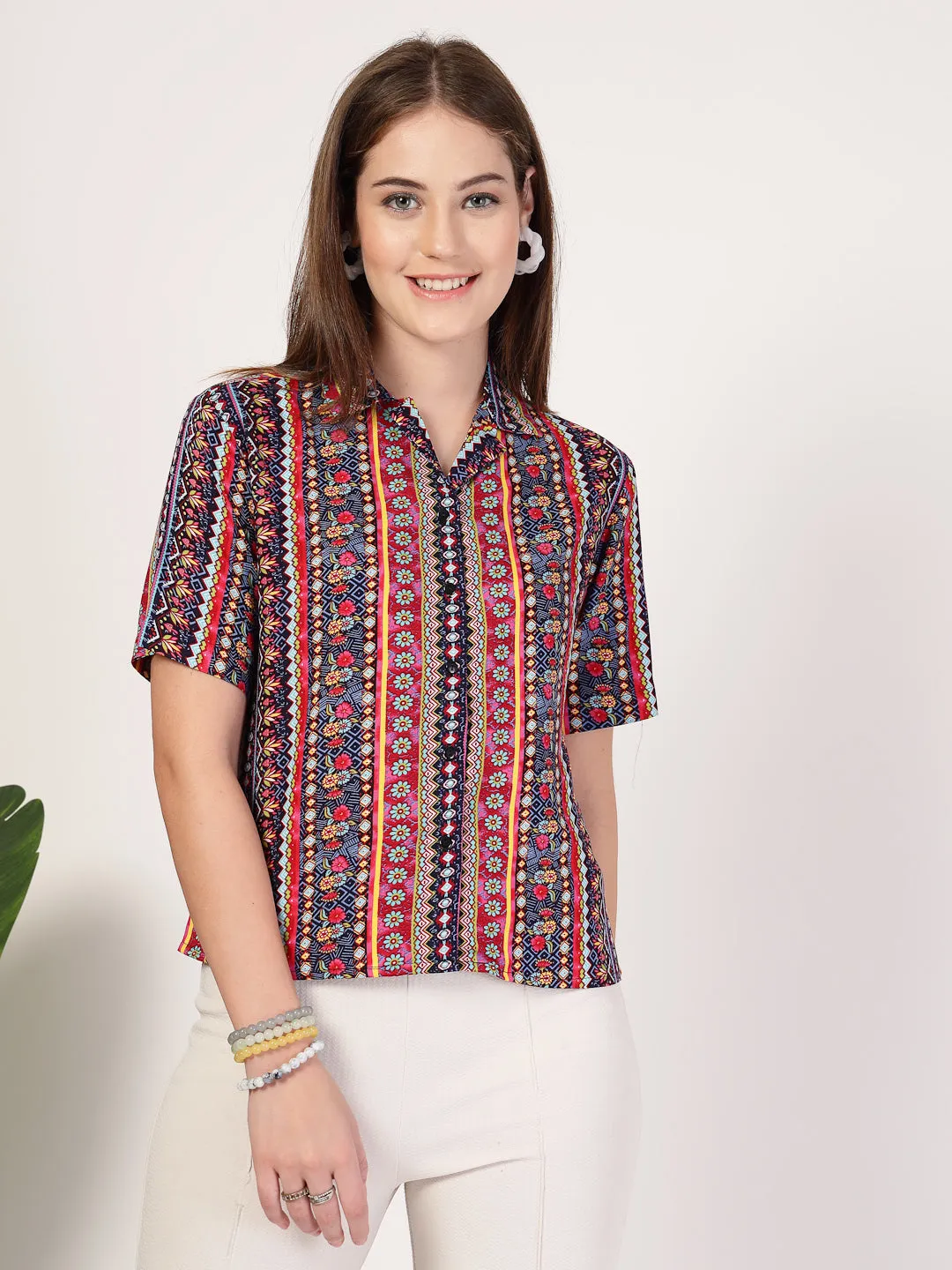Style Quotient Women Multi printed shirt
