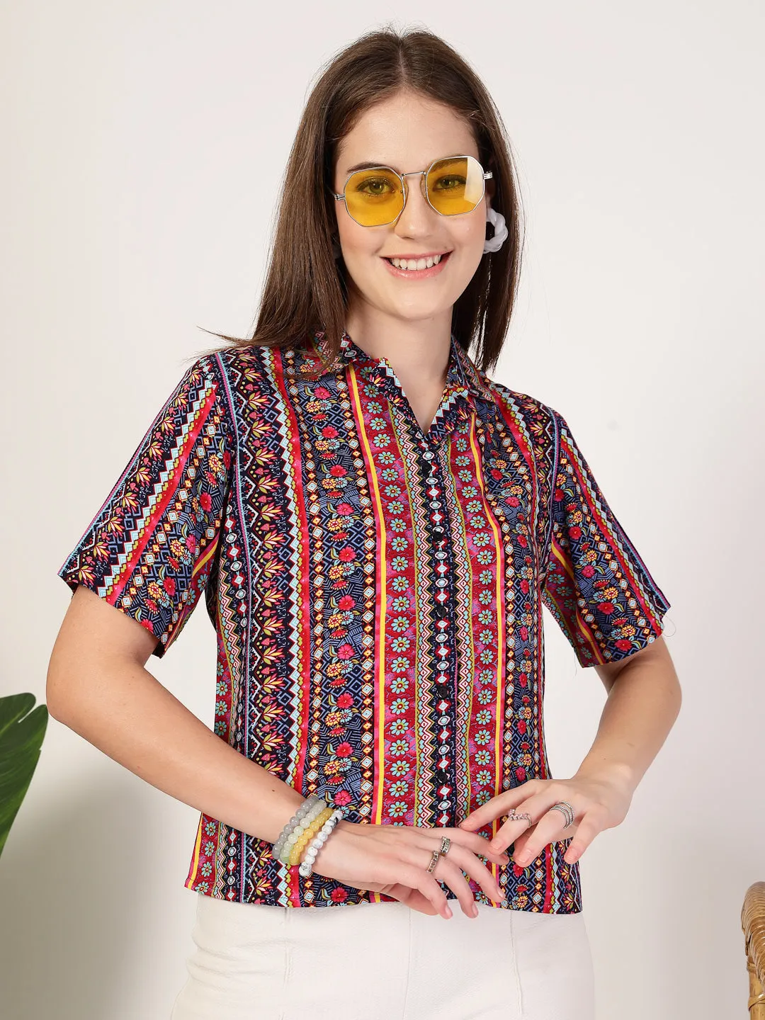 Style Quotient Women Multi printed shirt
