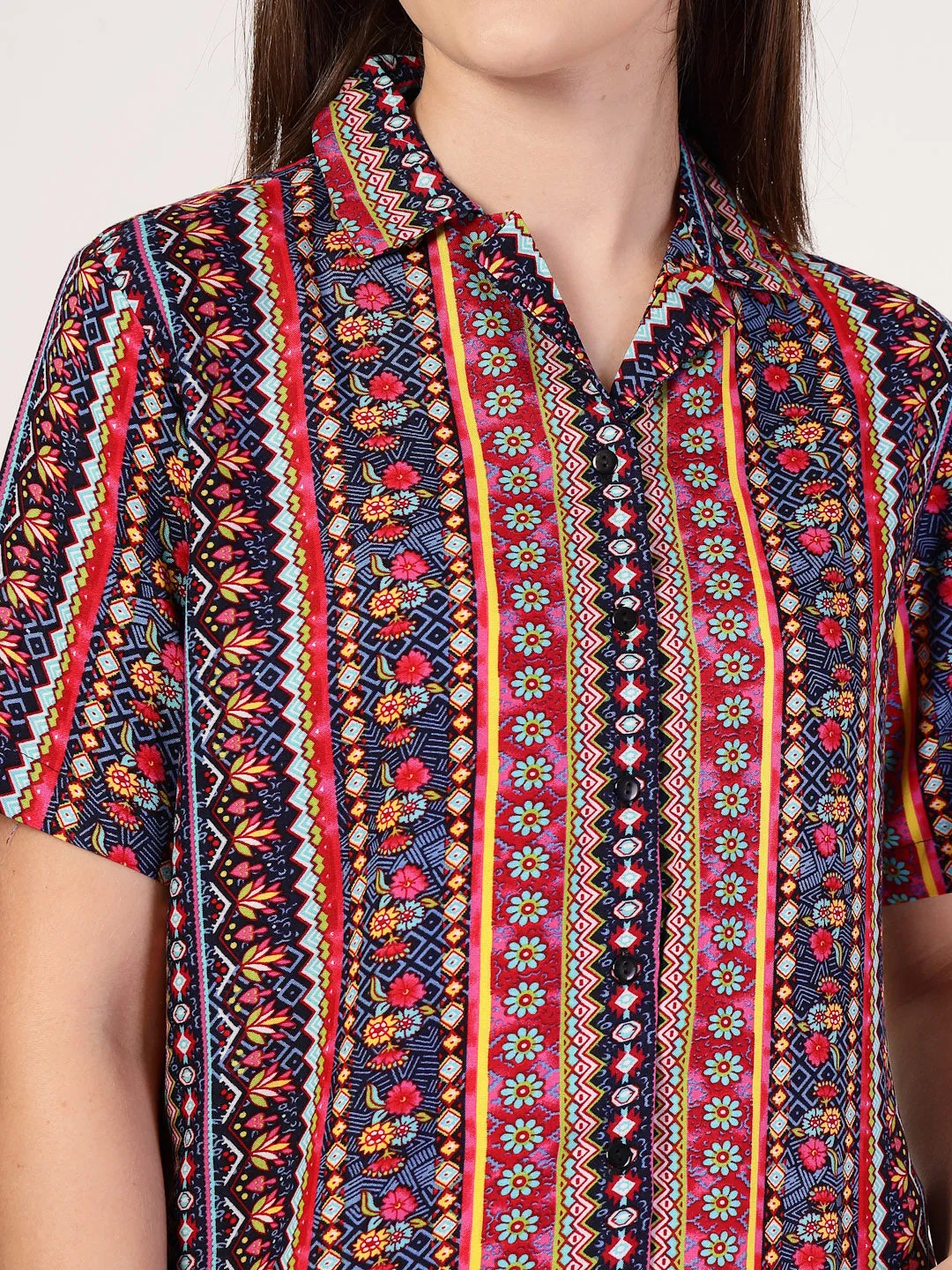 Style Quotient Women Multi printed shirt