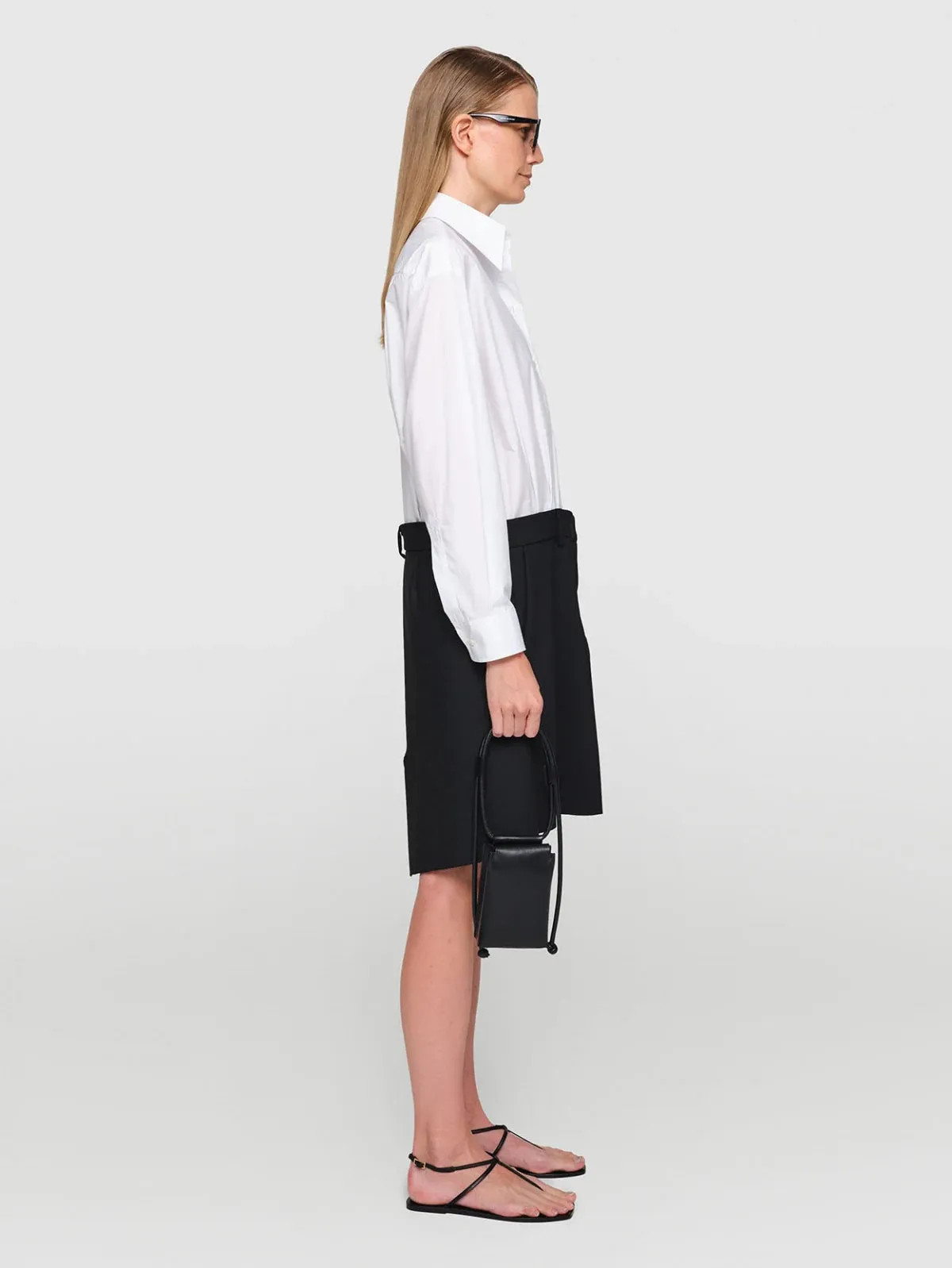 Summer Suiting "Mason" Dress Black