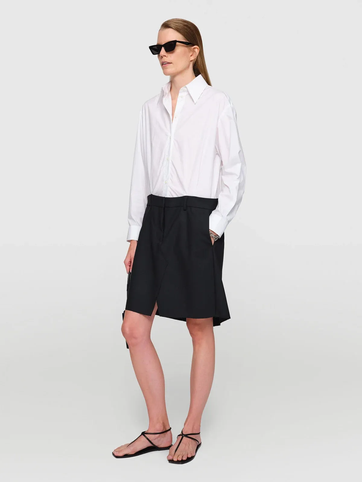 Summer Suiting "Mason" Dress Black