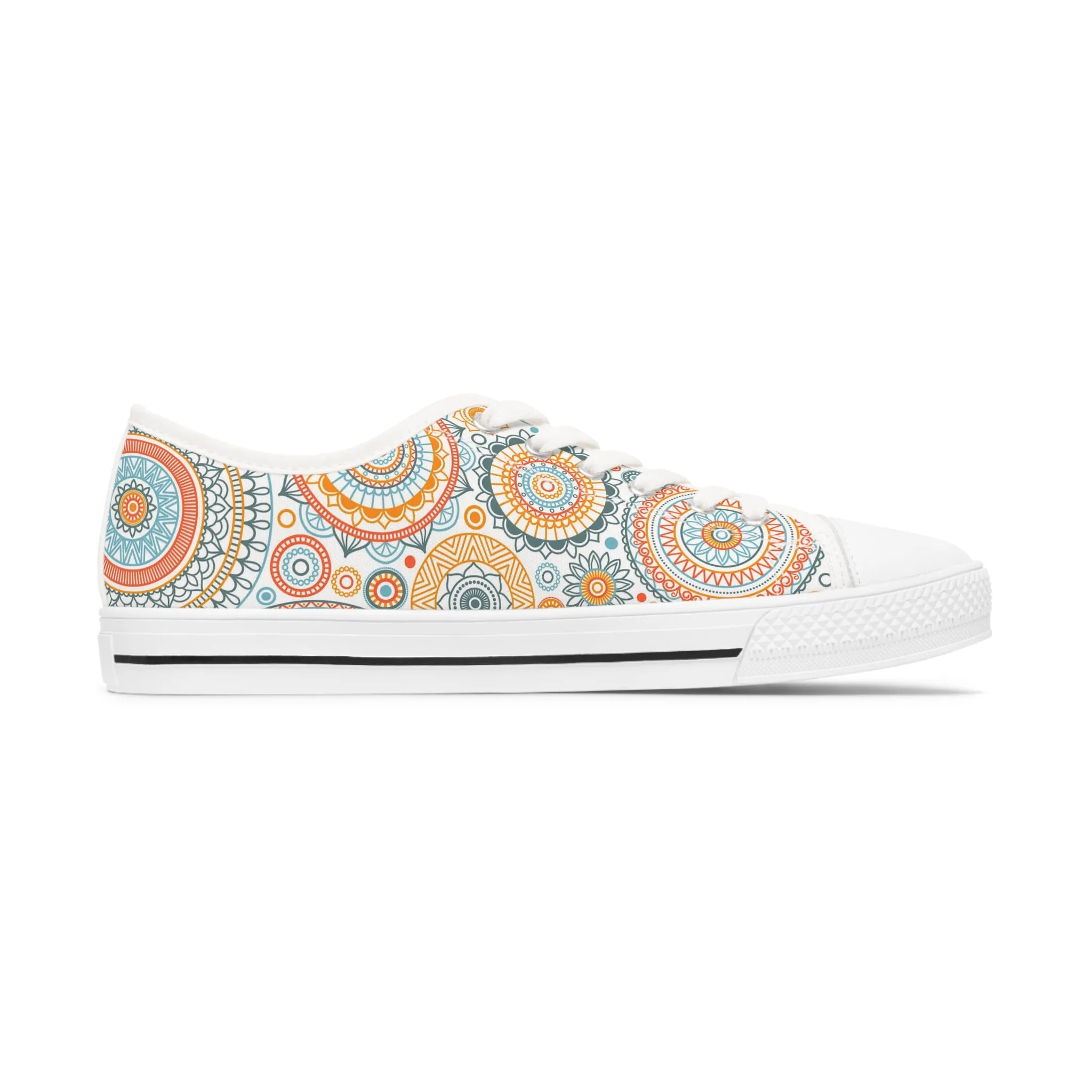 Sunny Mandalas Hippie Boho Sneakers