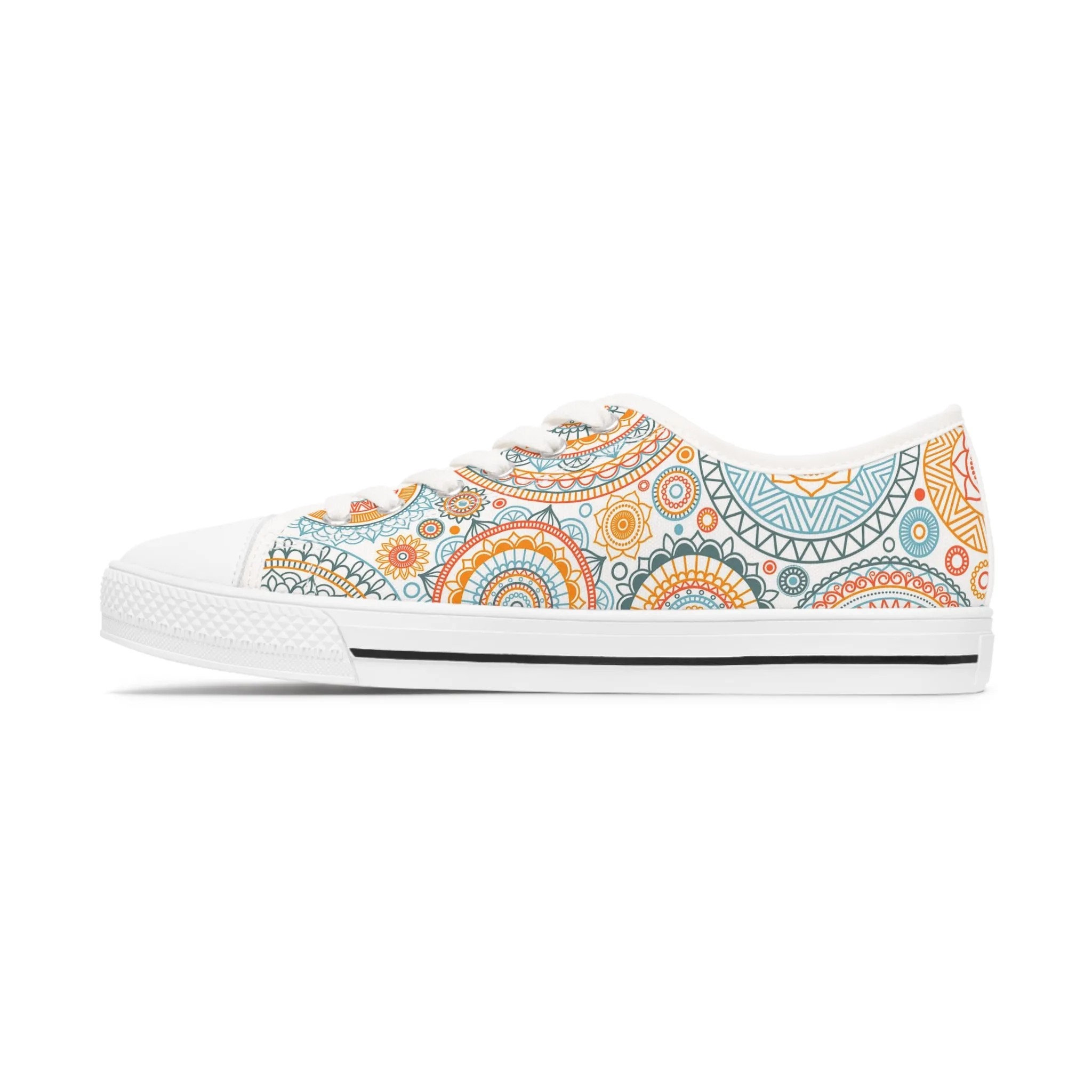 Sunny Mandalas Hippie Boho Sneakers