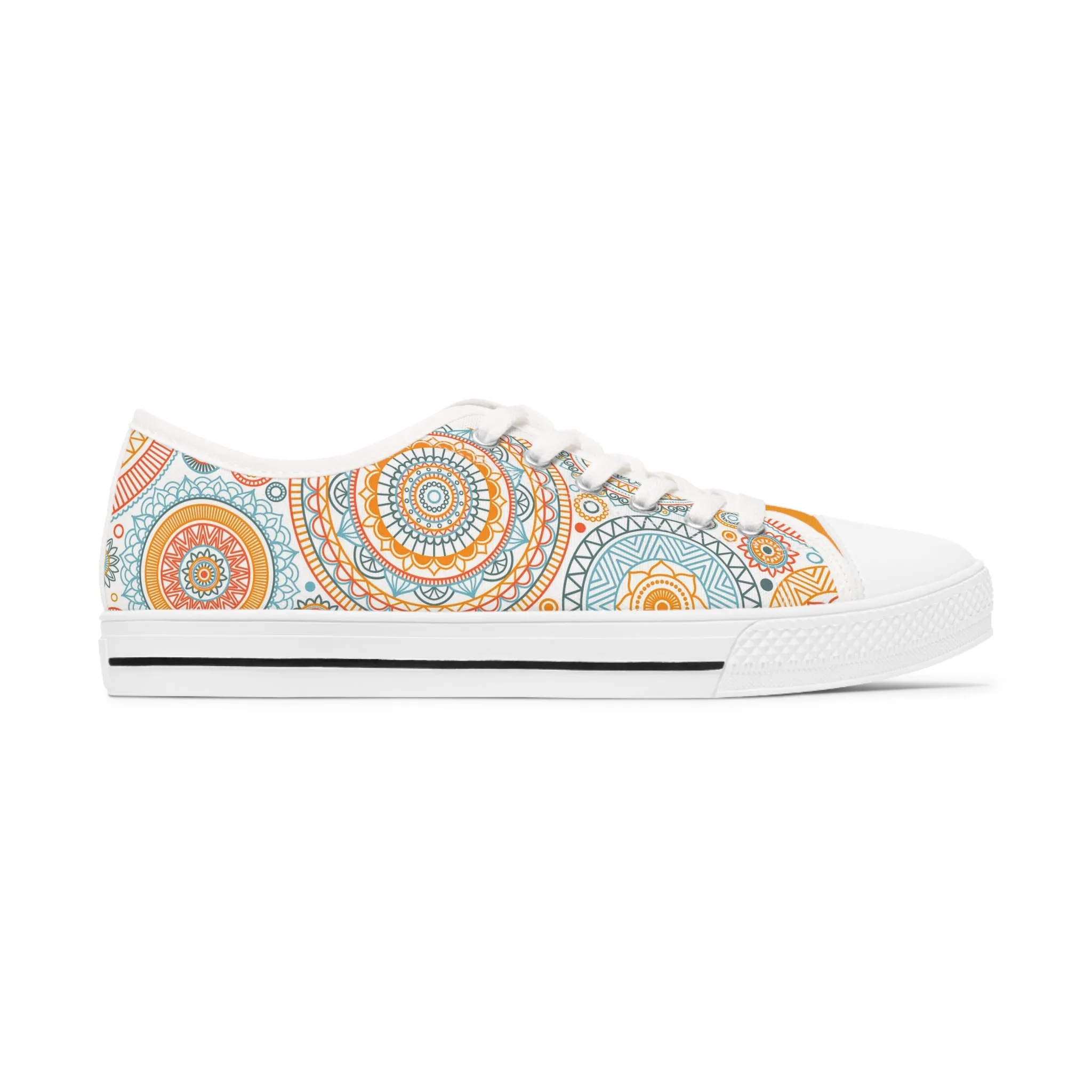 Sunny Mandalas Hippie Boho Sneakers