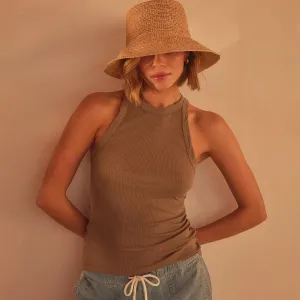 Sunset Tank - Cashew Pigment