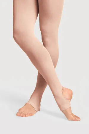T0984G - Bloch Contoursoft Girls Stirrup Tights