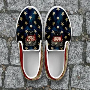 Texas Strong Slip Ons