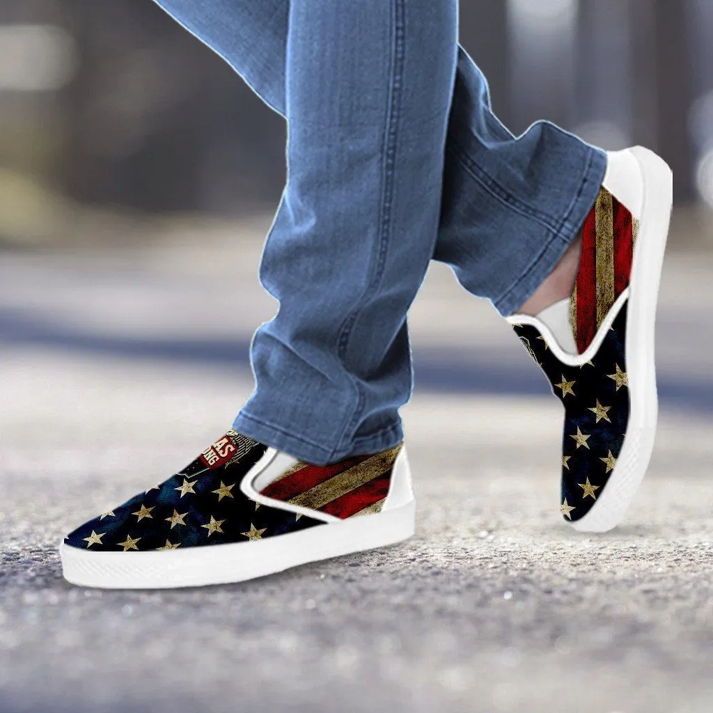 Texas Strong Slip Ons