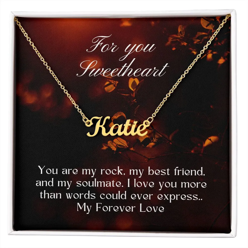 To My Sweetheart - I Love You More Than Words Could Ever Express