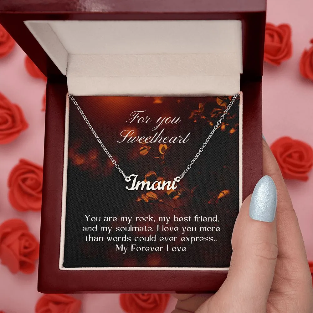 To My Sweetheart - I Love You More Than Words Could Ever Express