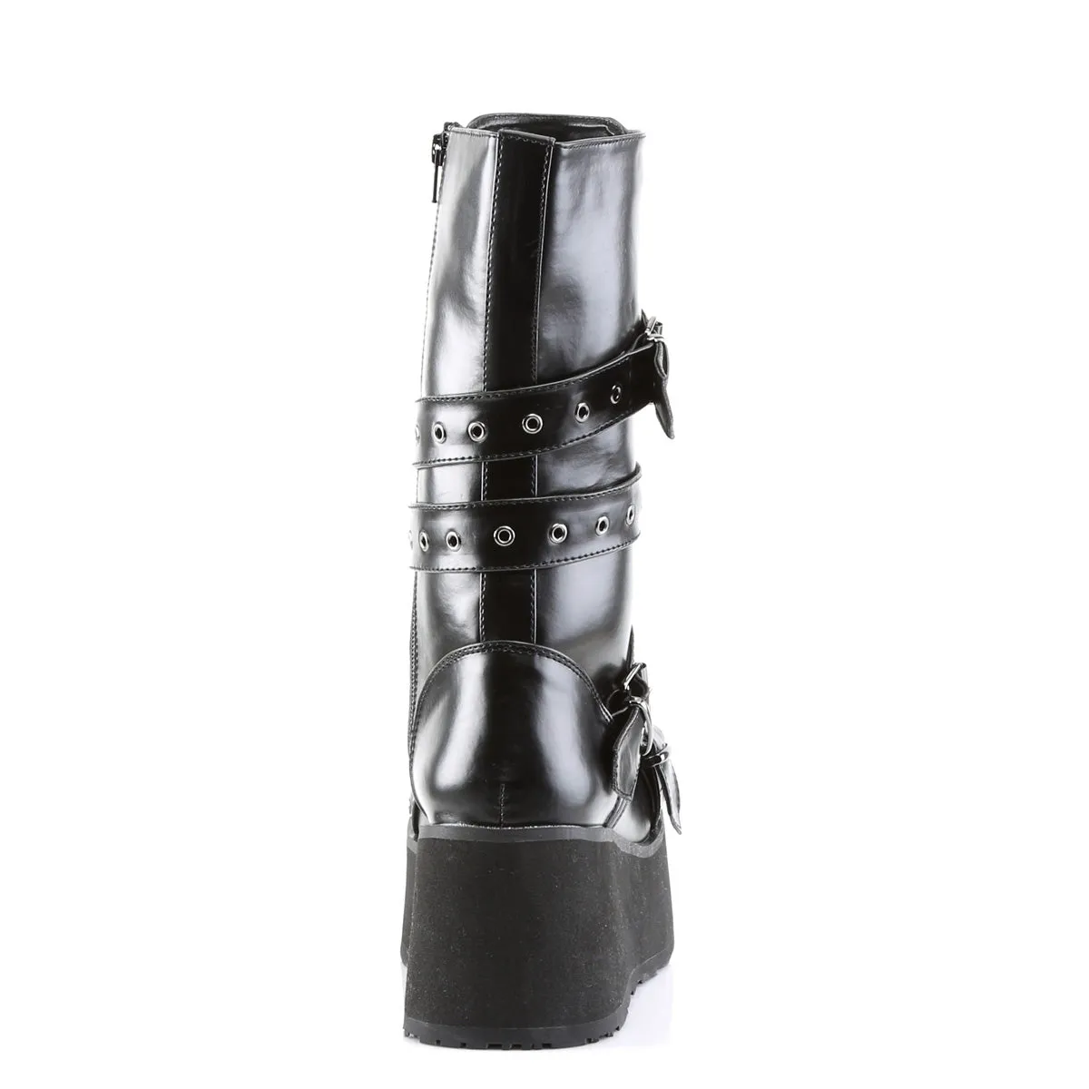 TRASHVILLE-205  Black Vegan Leather