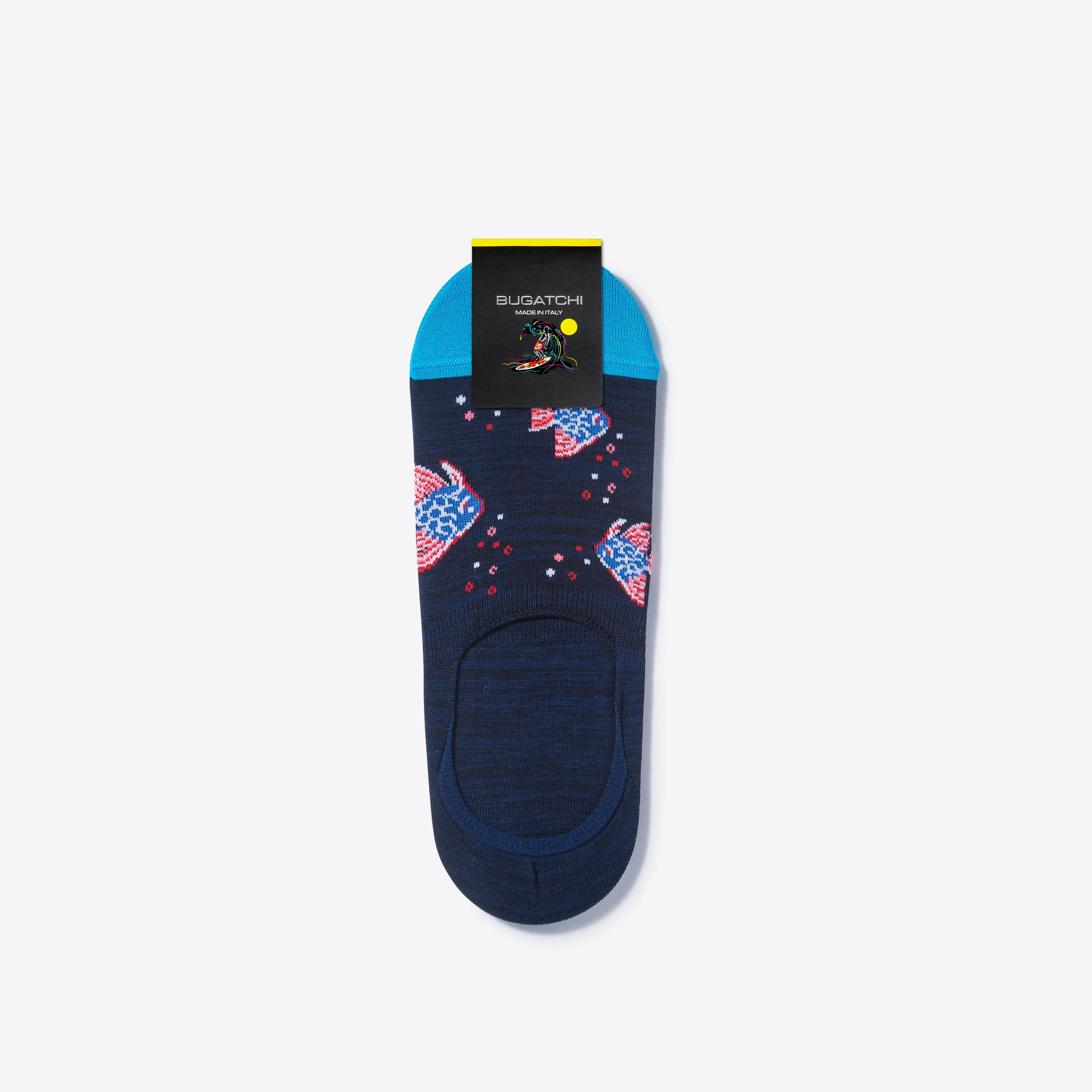 Tropical Fish No-Show Loafer Liner Socks