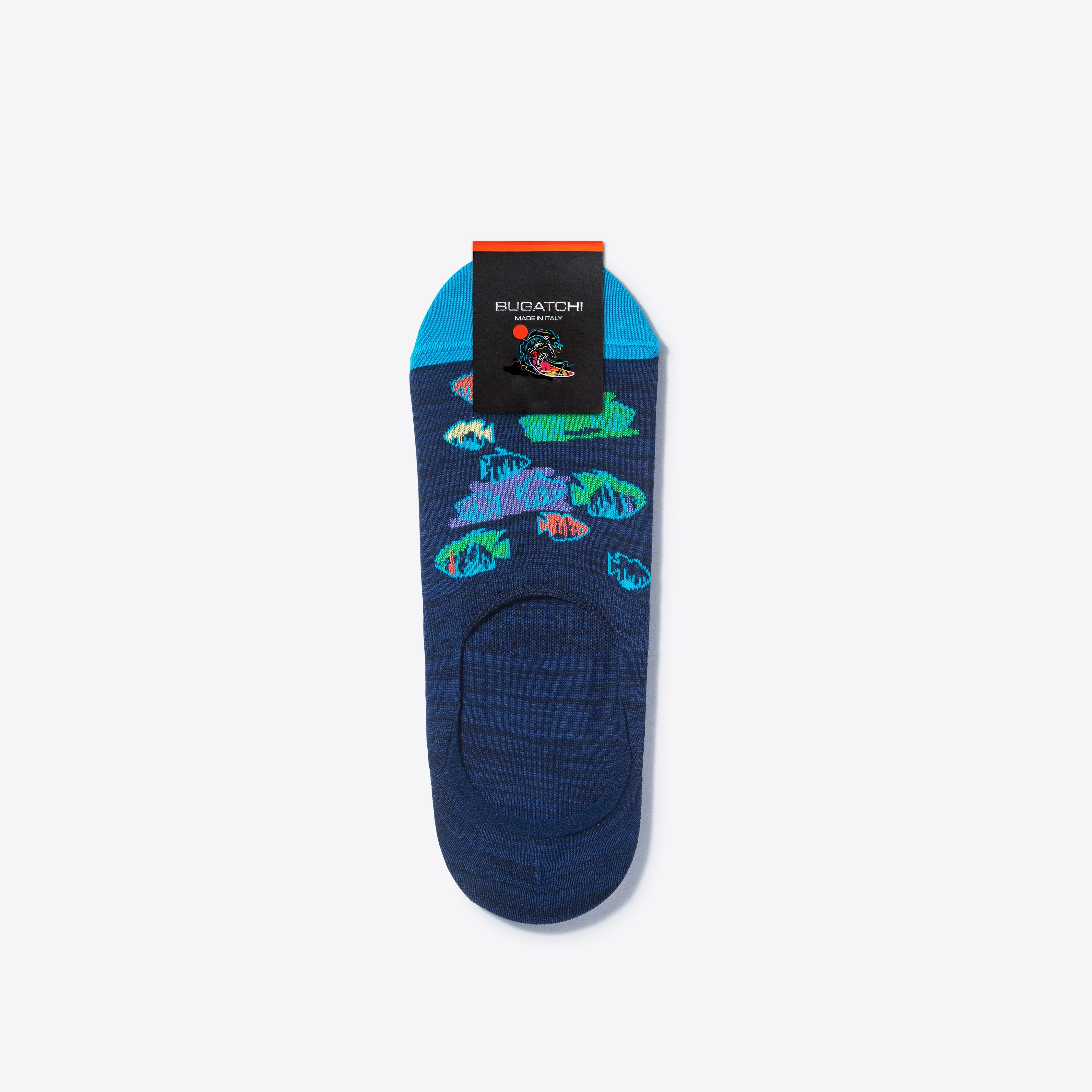 Tropical Fish No-Show Loafer Liner Socks