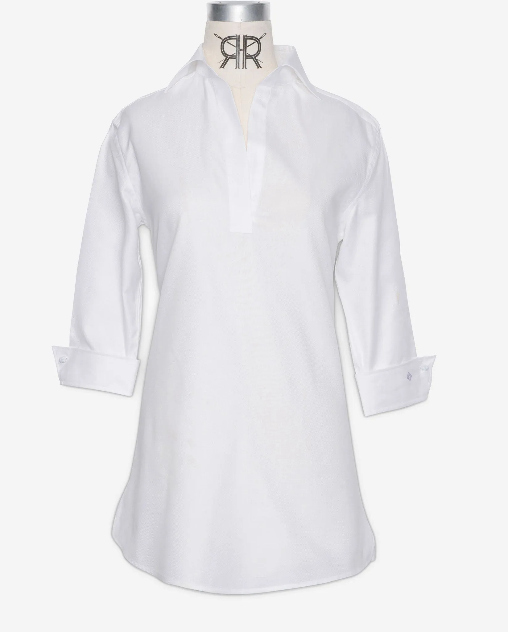 Tunic - White Oxford