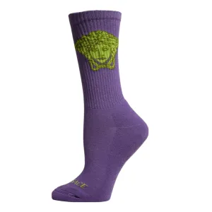 VERSACE Medusa Athletic Socks DARK ORCHID CLTIRON
