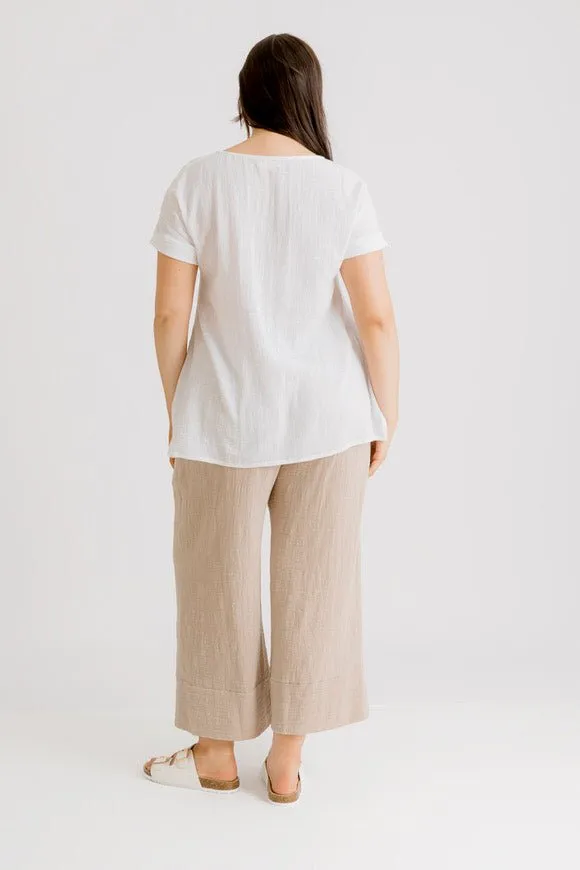 Victoria Top - White