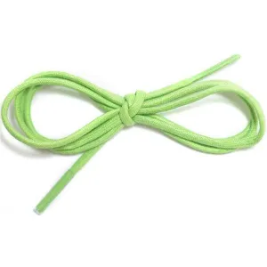 Waxed Cotton Dress Round 1/8" - Lime Green (12 Pair Pack) Shoelaces