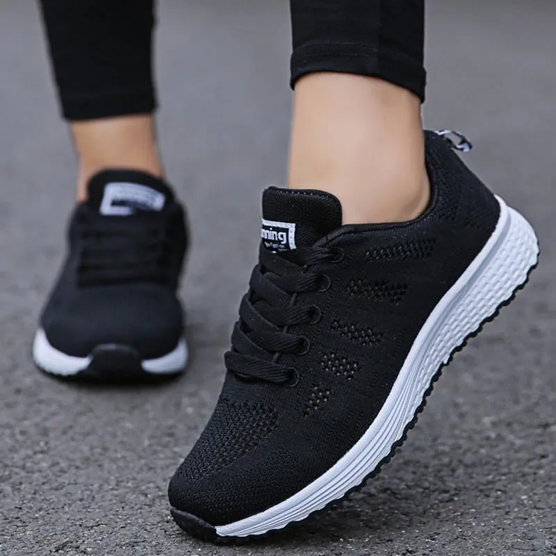 Women's Breathable Sneakers Fashionable Shoes