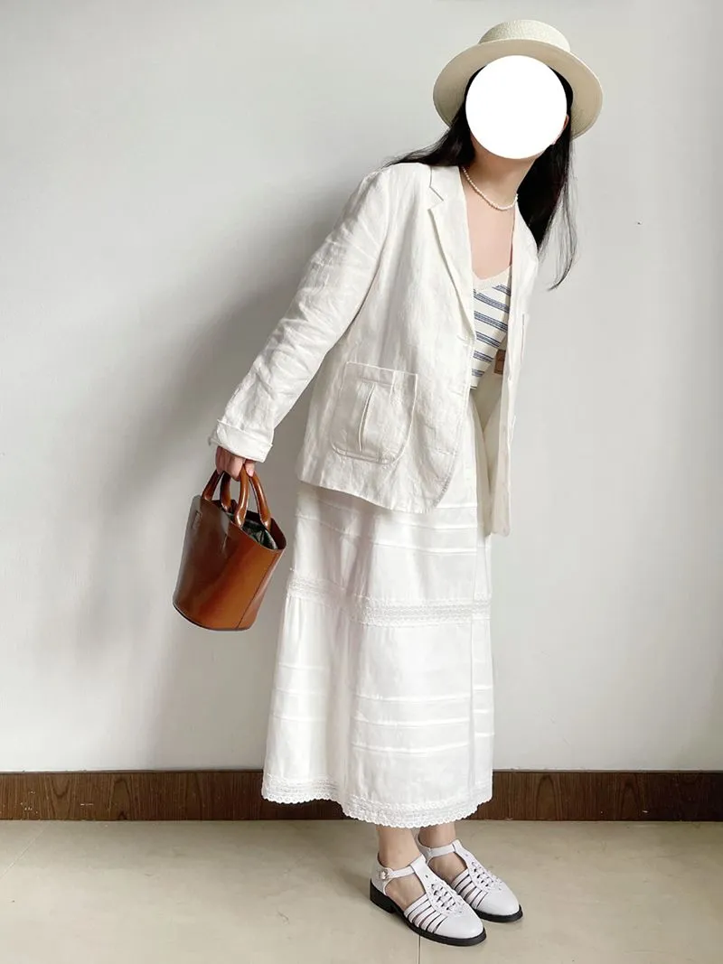 Women’s Cream Roman-Style Sandals