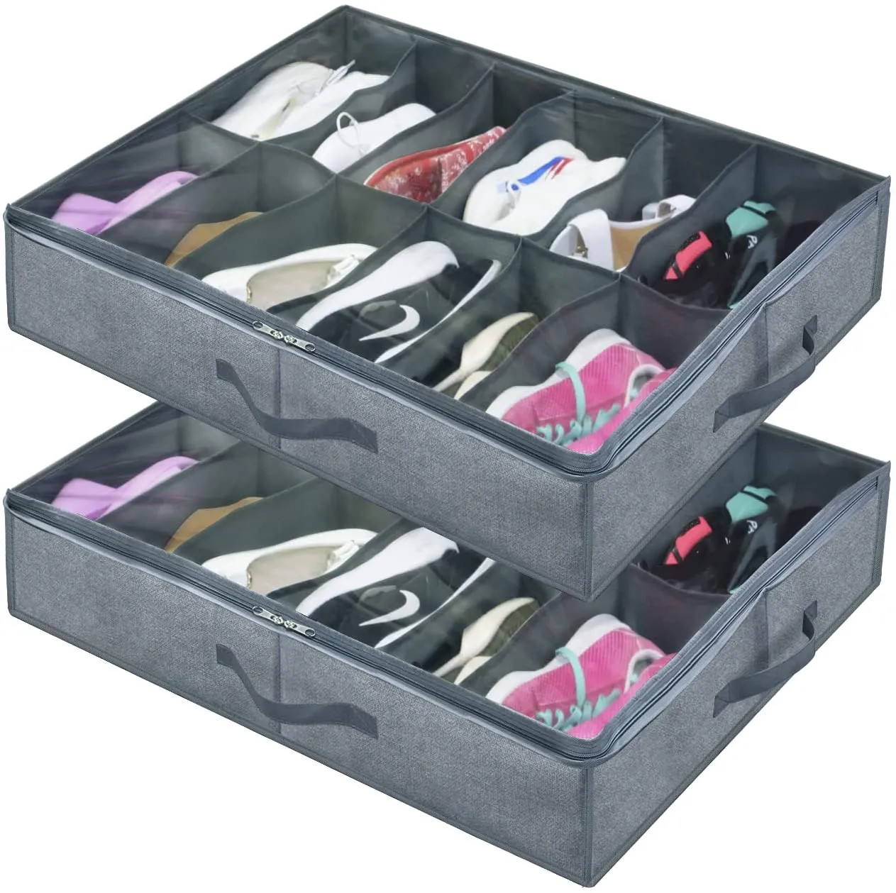 X-Large Under Bed Shoe Storage & Organizer by EZB