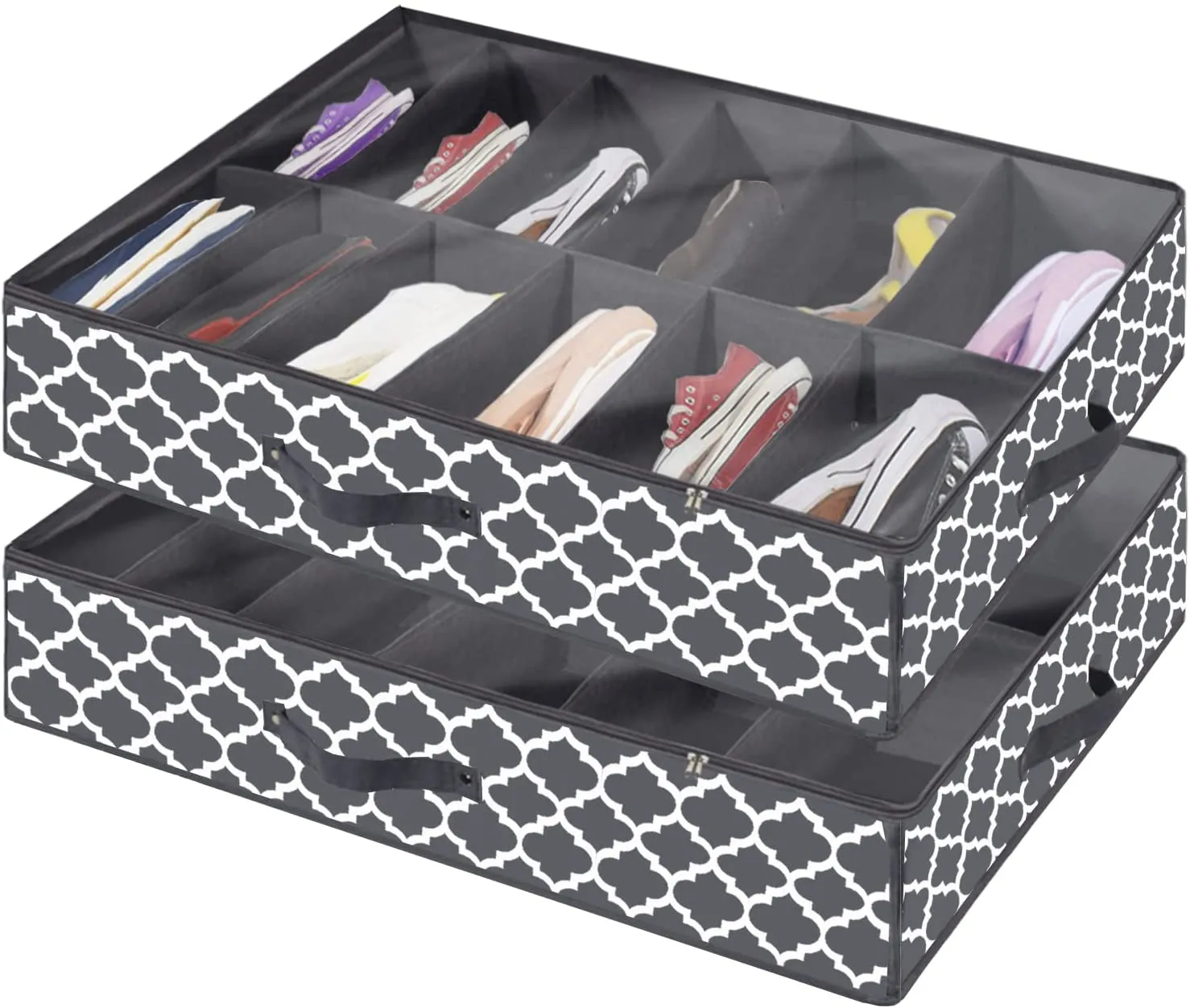X-Large Under Bed Shoe Storage & Organizer by EZB